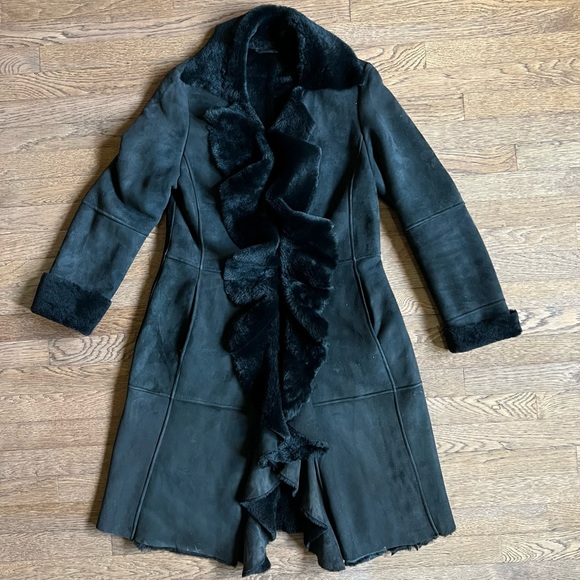 Dominic Bellissimo Jackets & Blazers - Genuine shearling midi coat